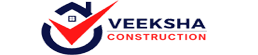 Veeksha Construction Logo - Building Contractors in Yelahanka Bangalore