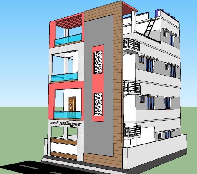 Residential Building Construction and Architecture Design