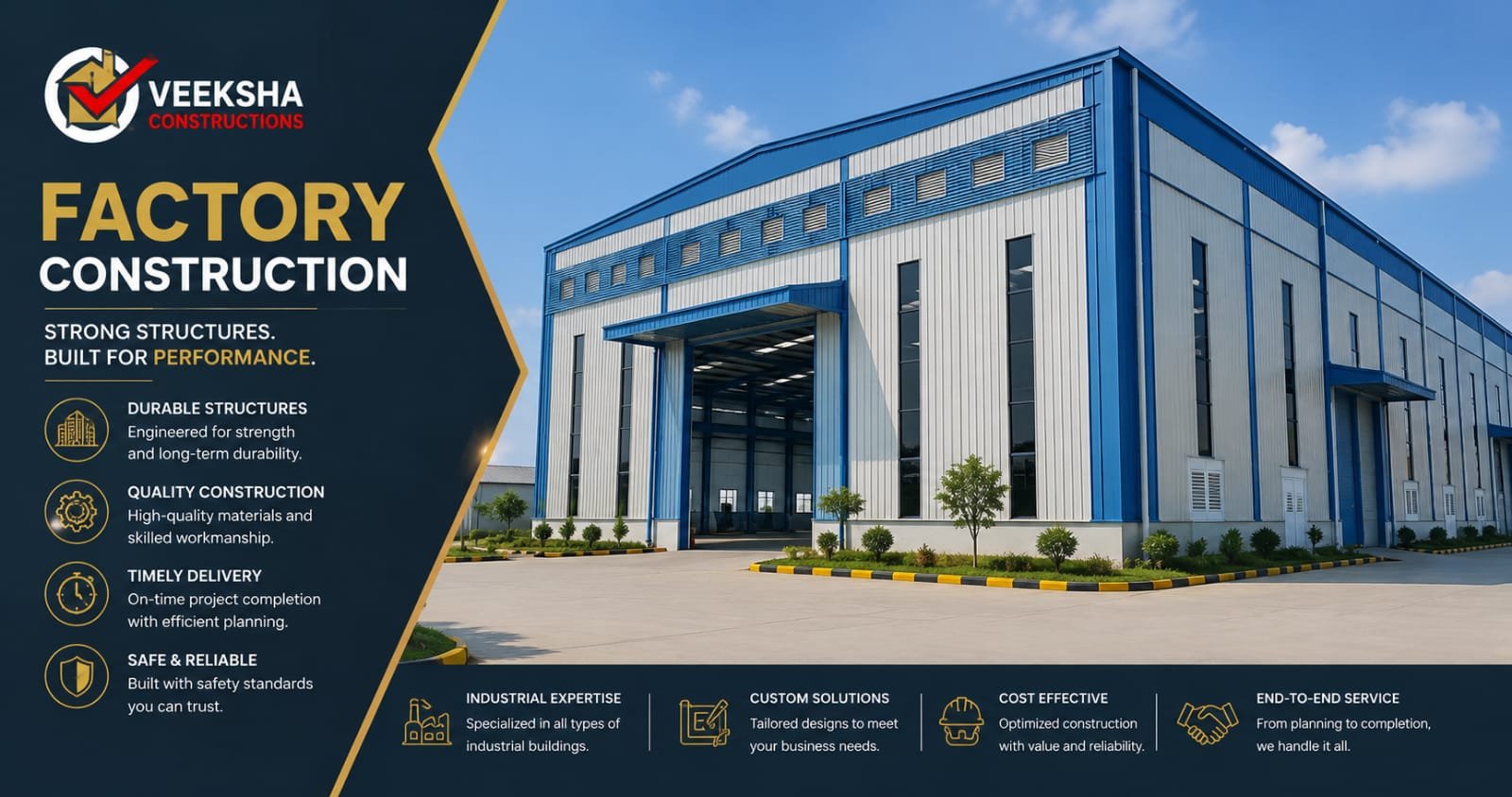 Factory Construction In Yelahanka