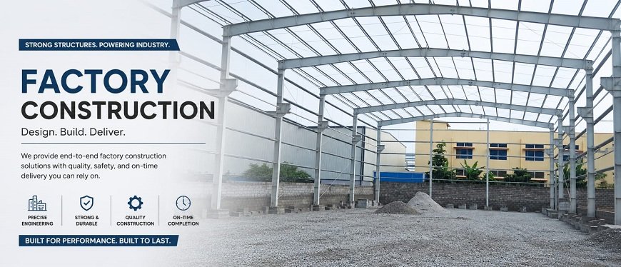 Factory Construction in Yelahanka